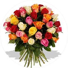 Розы Кения, букет 51 роза